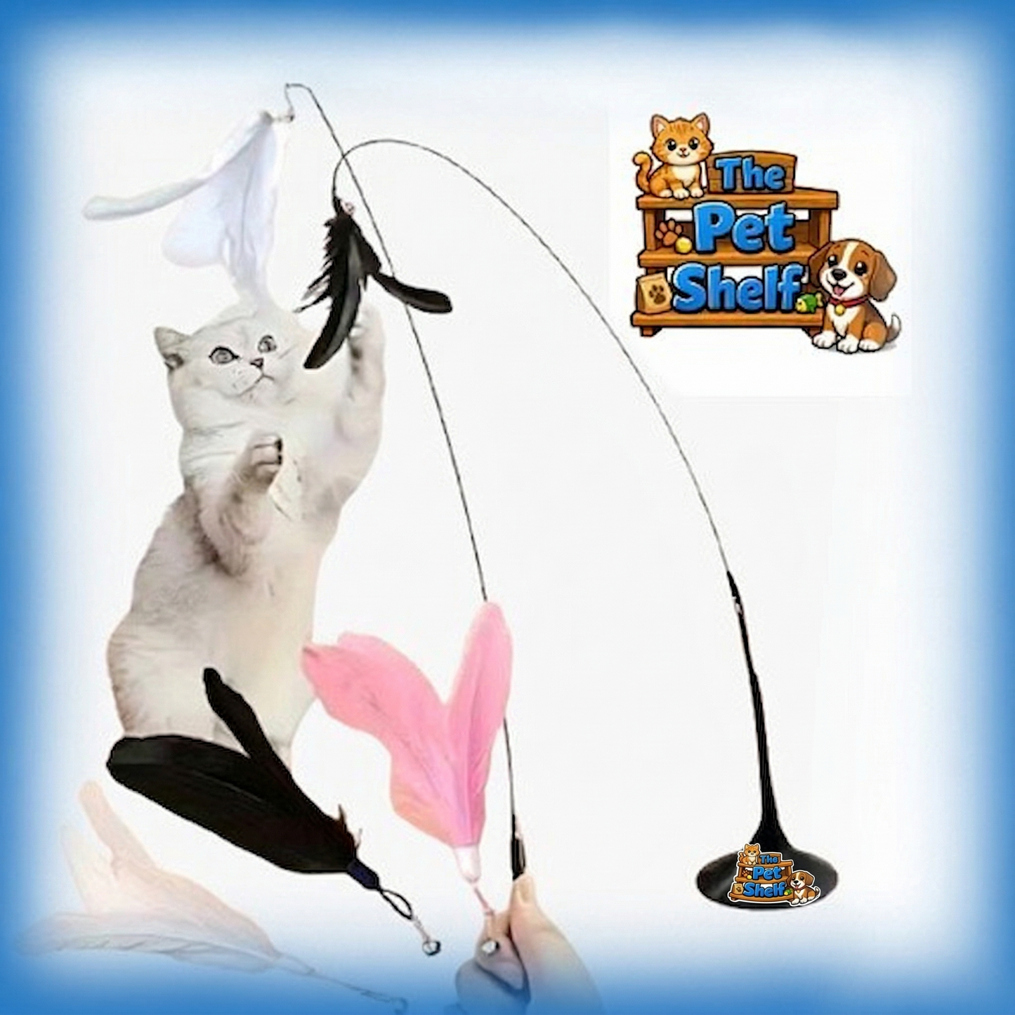 PurrPlay Feather & Bell Set™