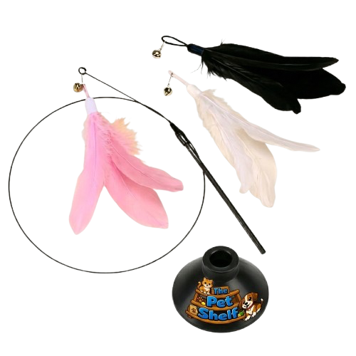 PurrPlay Feather & Bell Set™